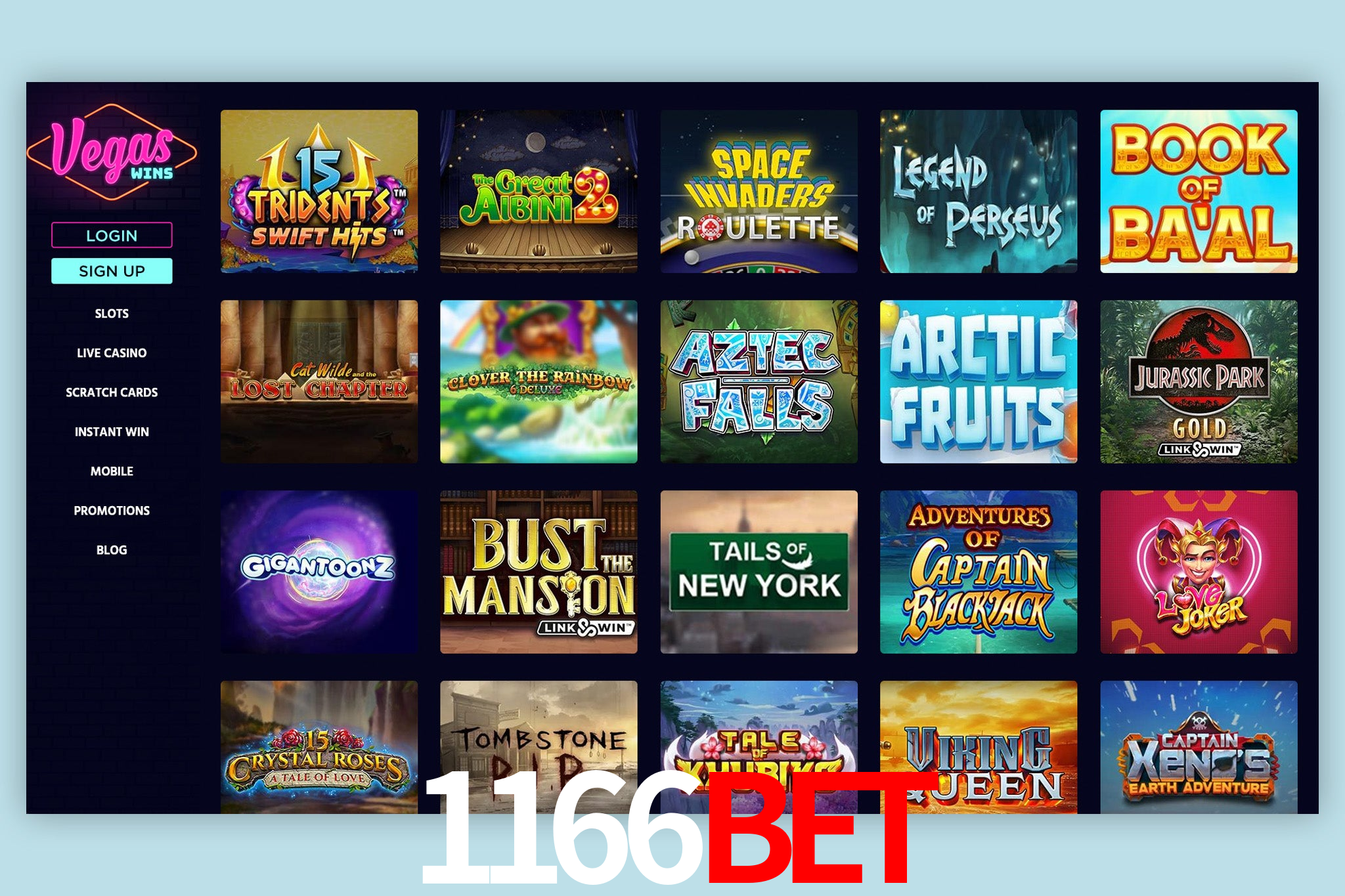 Mesa de Blackjack 1166bet